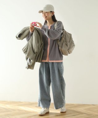 Green Parks 収納アドバイザー監修２層リュック Beige