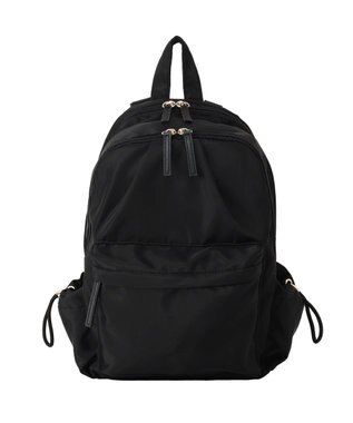 Green Parks 収納アドバイザー監修２層リュック Black