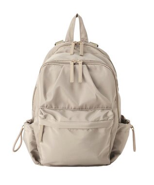 Green Parks 収納アドバイザー監修２層リュック Beige