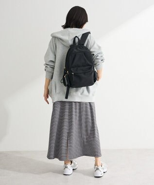 Green Parks 収納アドバイザー監修２層リュック Black