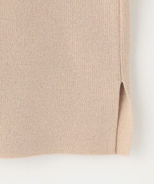 ANY SIS L 【洗える】シャギースリーブ ニット ライトベージュ