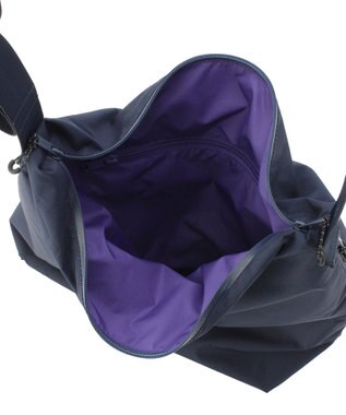 MOONBAT POLO RALPH LAUREN(ポロ ラルフローレン) PRL刺繍 ショルダー レインバッグ  無地 ディープブルー