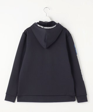 23区GOLF 【MEN】ストレッチ裏フリース フーディー ネイビー系