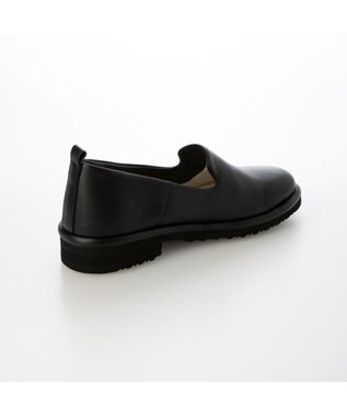 ing <ing>【サスティナブル】ボリュームソールスリッポンシューズ ブラック