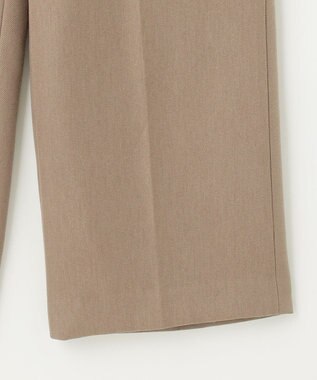 ANY SIS 【美人百花11月号掲載】パール調ポイントツイル パンツ モカ