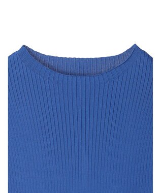 Green Parks ・Ｐｅｔｉｔ　Ｆｌｅｕｒ　フレンチスリーブリブニット Blue