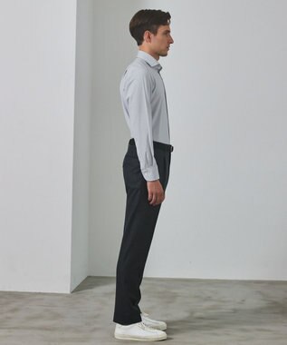 GOTAIRIKU 【保温性/ストレッチ/シワになりにくい】サキソニーストレッチパンツ_1タック(25年モデル） グレー系