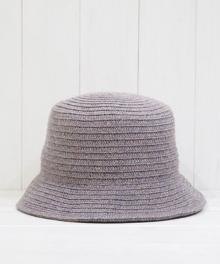 石田製帽 エコリウール　バケットハット チャコールグレー