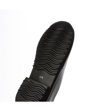 ing <ing>【サスティナブル】ボリュームソールスリッポンシューズ ブラック