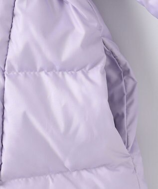 組曲 KIDS 【110-140㎝】ロング ダウンコート ラベンダー系