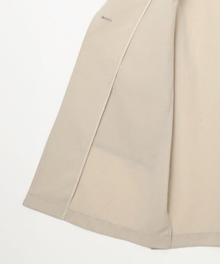 J.PRESS LADIES L 【洗える】ボイルドワッシャー ジレ ベージュ系