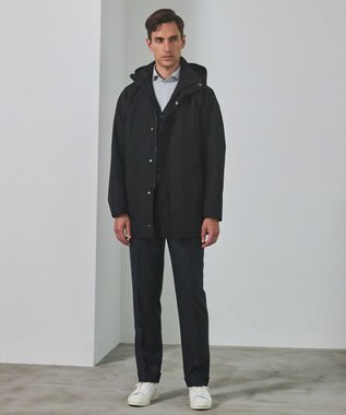 GOTAIRIKU 【保温性/ストレッチ/シワになりにくい】サキソニーストレッチパンツ_1タック(25年モデル） グレー系