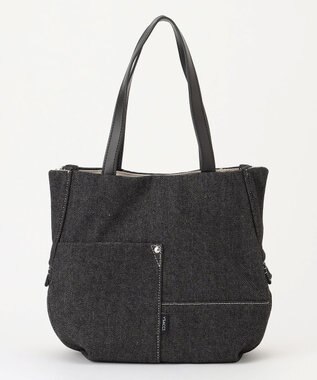 Y'SACCS デニムトートバッグ　Sサイズ ブラック【WEB限定カラー】