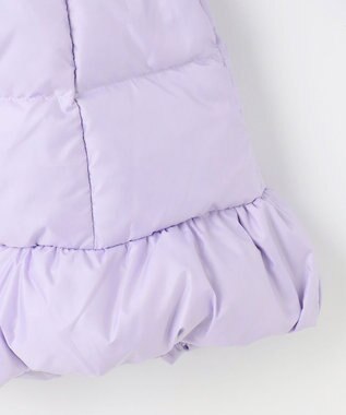 組曲 KIDS 【110-140㎝】ロング ダウンコート ラベンダー系