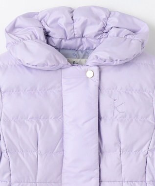 組曲 KIDS 【110-140㎝】ロング ダウンコート ラベンダー系