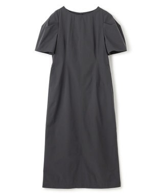 UNFILO L 【mi-molletコラボ】FINE MOVE Iラインワンピース チャコール