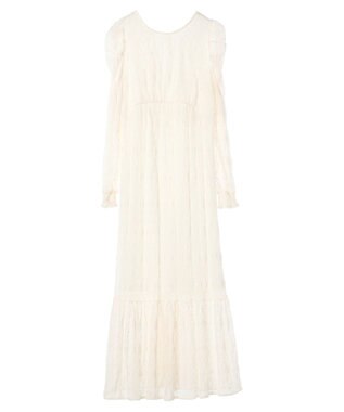 earth music&ecology 総レースワンピース Off White