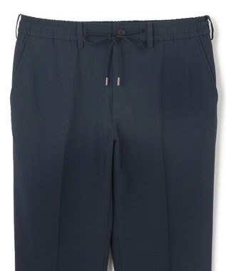 JOSEPH HOMME 【WEB・一部店舗限定】 ライトサッカーストレッチ ドロスト付テーパードパンツ / PEGG CONVERTIBLE ネイビー系