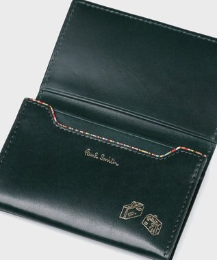 Paul Smith ベジタン SS26 名刺入れ ダークグリーン