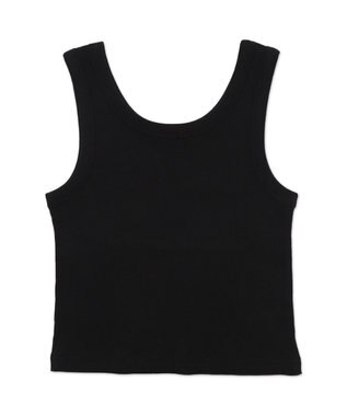 WEGO ラインストーンハートグラフィックタンク ブラック