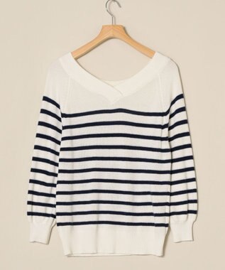 ONWARD Reuse Park 【any FAM】ニット春夏 ネイビー