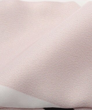 Maison de FLEUR リボンモチーフ柄スカーフ Pink