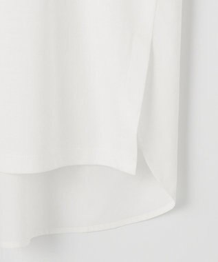 ANY 【接触冷感】秋メキバックフレア カットソー オフホワイト