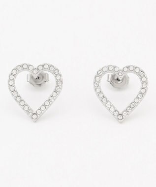 TOCCA WISH IN HEART PIERCED EARRINGS ピアス シルバー系