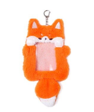 WEGO ふわふわぬいカードホルダーキーホルダーB 柄3