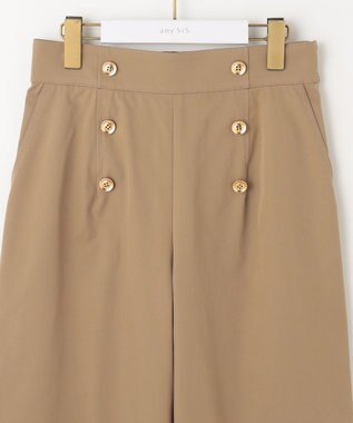 ANY SIS 【洗える】マリンディテール ワイドパンツ ベージュ