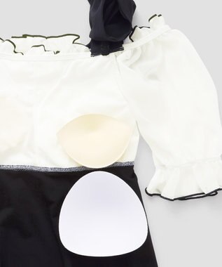 San-ai Resort（三愛水着楽園） WEB限定　Aラインワンピ9号・11号【Big Apple's（ビッグアップルズ）】 ホワイト