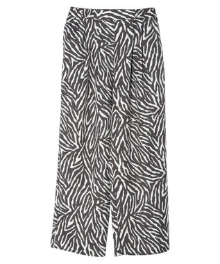 Green Parks イージー柄パンツI Black