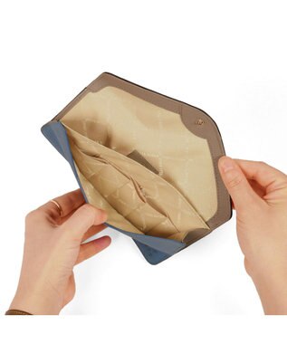 PELLE BORSA 薄型財布 Very Goods ベリーグッズ 7201 ブルー