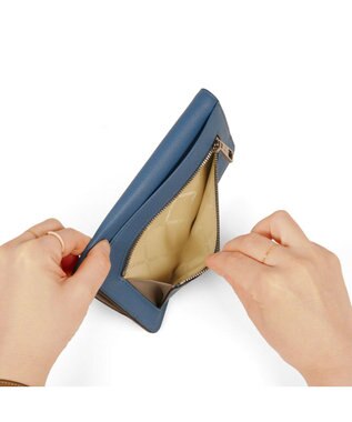 PELLE BORSA 薄型財布 Very Goods ベリーグッズ 7201 ブルー