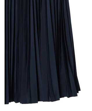 AMERICAN HOLIC 丈違いジョーゼットプリーツスカート Navy