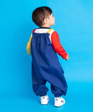 MIKI HOUSE HOT BISCUITS 【80-100cm】 はっ水 プレイパンツ ( お砂場着 ) 紺