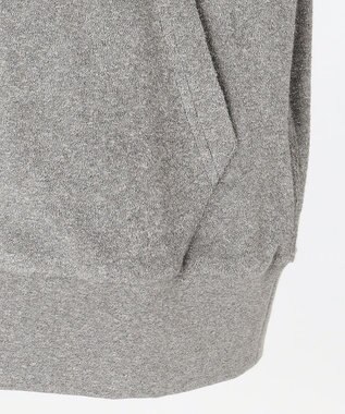 JOSEPH ABBOUD MOUNTAIN 【SPACE】OGスラブパイル パーカー ライトグレー系