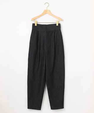 組曲 L 【組曲×setsuko sagittaire】ストレッチデニムパンツ ブラック系