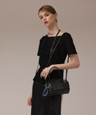 GRACE CONTINENTAL ADD CULUMN PUFF BOSTON ブラック