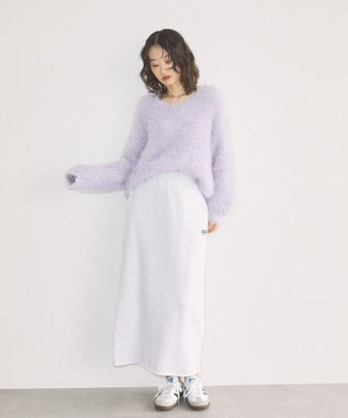 AMERICAN HOLIC Discus 裏毛スカート Oatmeal