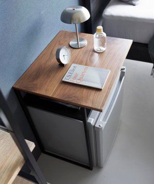 tower 引き出し付き冷蔵庫上ラック タワー 45L用 ブラック ブラック