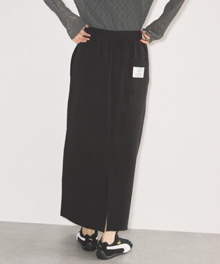 AMERICAN HOLIC Discus 裏毛スカート Black