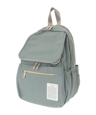 Green Parks ａｎｄｍｉｋｋａ．１０ポケット２層リュック Mint