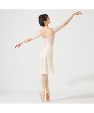 Chacott ◎【Nela ライン】巻きスカート オフホワイト