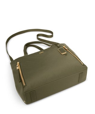TUMI VOYAGEUR 「ヴァレッタ」ミディアム・トート オリーブ