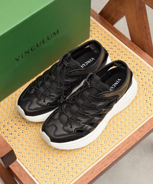 Bridget Birkin 【VINCULUM】トグルレーススニーカーサンダル ブラック