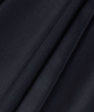 J.PRESS LADIES L エアリースパンボイル プリーツ スカート ネイビー系