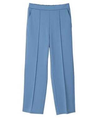 Green Parks らくスレストレートパンツ Blue