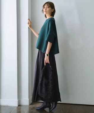 ICB 【WEB限定カラーあり】2WAYエコバッグ ブラックシャギー系