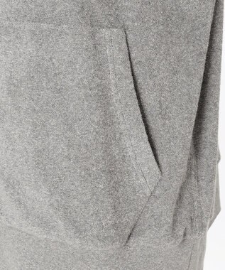 JOSEPH ABBOUD MOUNTAIN 【SPACE】OGスラブパイル パーカー ライトグレー系